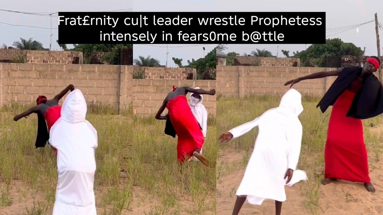 Prophetess LOVETH B@ttles L£ader of frat£rnity culb in fears0me moment 