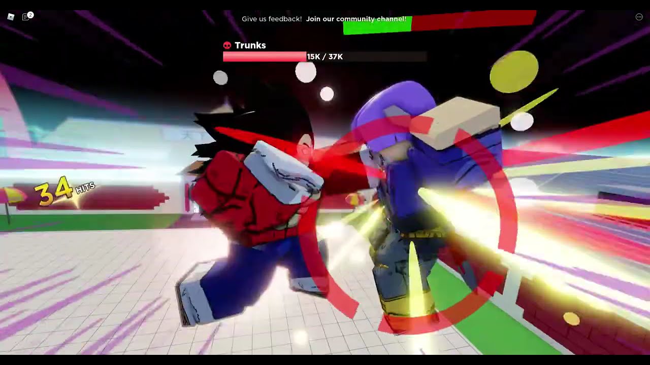 (Roblox) Trunks is op smh. (DBZ Demo)