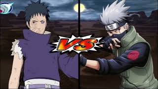 Obito vs Kakashi - DBZ Tenkaichi 3