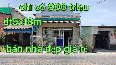 MS1547🌸🧡 Bán nhà xã Tân Thuận Bình Tiền Giang dt5x18m  chỉ có900triệu#0386725208#