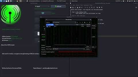 brute force attack - lấy mật khẩu wifi bằng công cụ fern Wifi cracker
