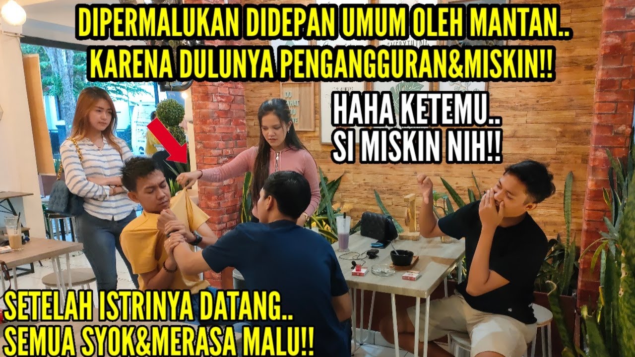 PRIA INI DIPERMALUKAN MANTANNYA DEPAN UMUM KARENA DULUNYA MISKIN!!Tapi lihat yang terjadi..