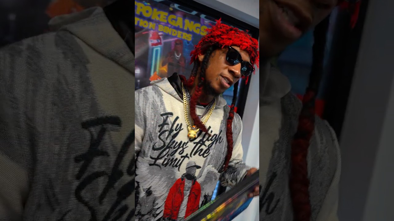 The PokéGangsta Surprises Young Trainer with FREE Top Deck Binder! 🫶🔥 