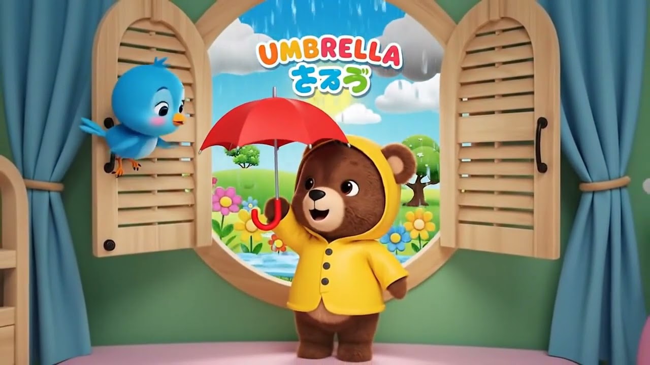Teddy’s Magical Weather Wheel Adventure: Discovering Sun, Rain, Snow, and Rainbow Surprises