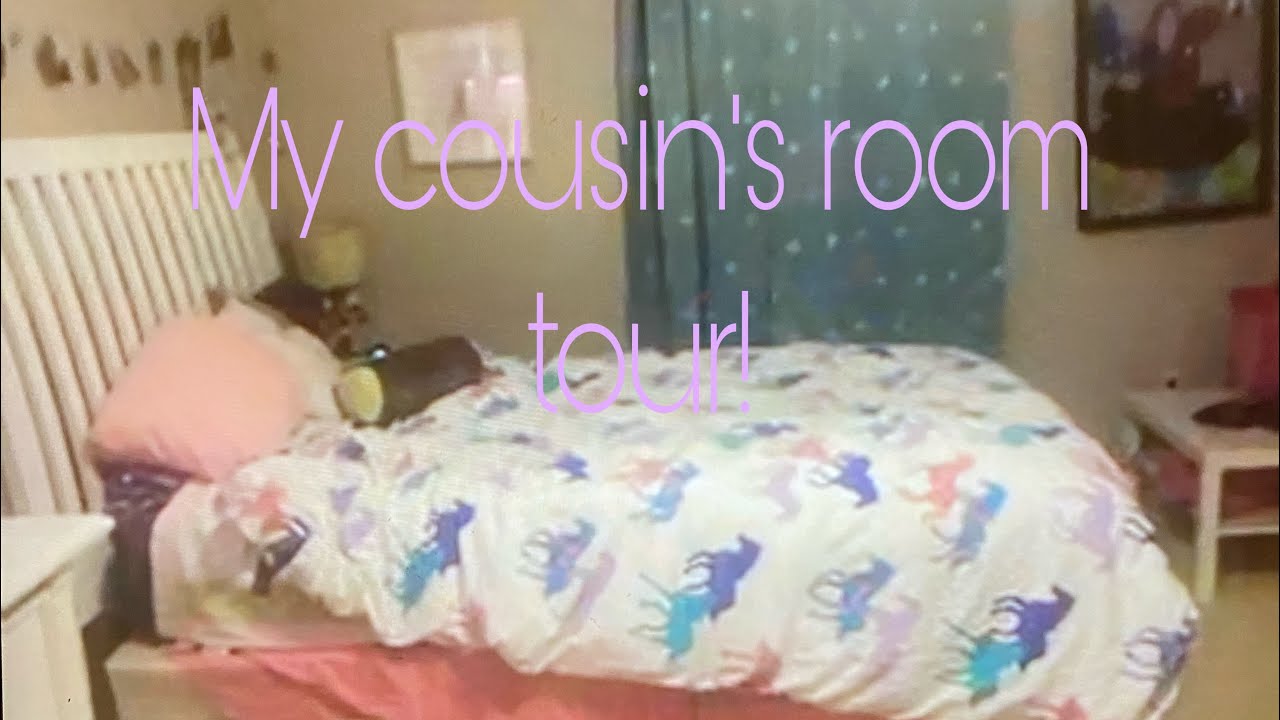 My Cousins Room Tour And Face Reveal Youtube
