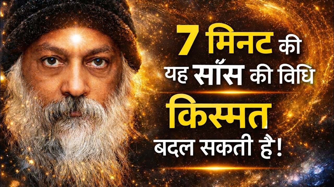 Osho ने सिखाई थी यह गुप्त विधि | सांस से संकल्प कैसे सिद्ध होता है? |
