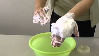 泡立てキャッチボール