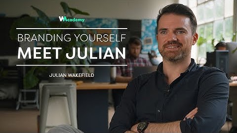 How to Brand Yourself as a Filmmaker: Meet Your Instructor Julian Wakefield | Wedio