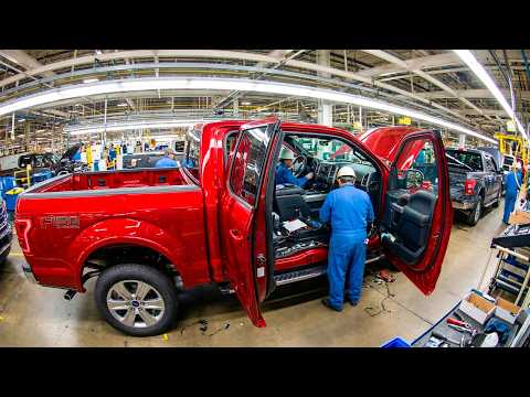How It's Made: A New US Pickup Truck Every 53 Seconds