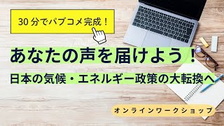 パブコメWS「電源構成」