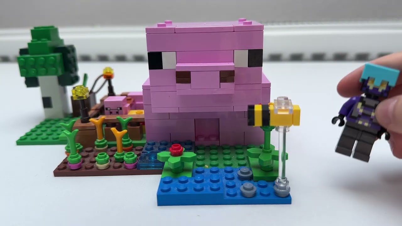 Один человек допускает ошибки в #minecraft #lego 