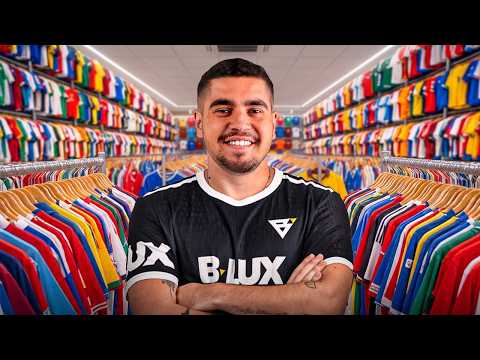 Revealing the Billux FC soccer jersey!