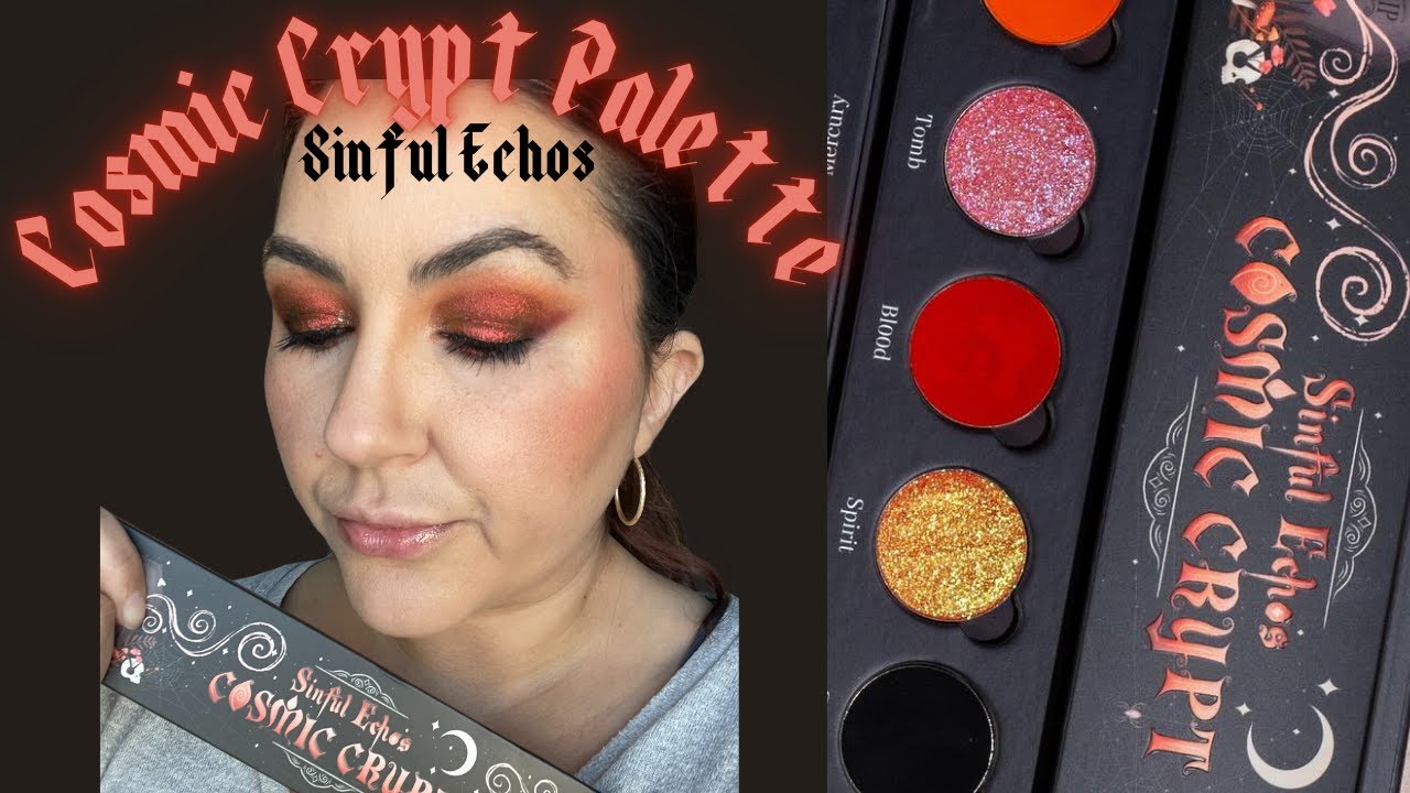 WOW | SINFUL ECHOS | COSMIC CRYPT PALETTE | TUTORIAL