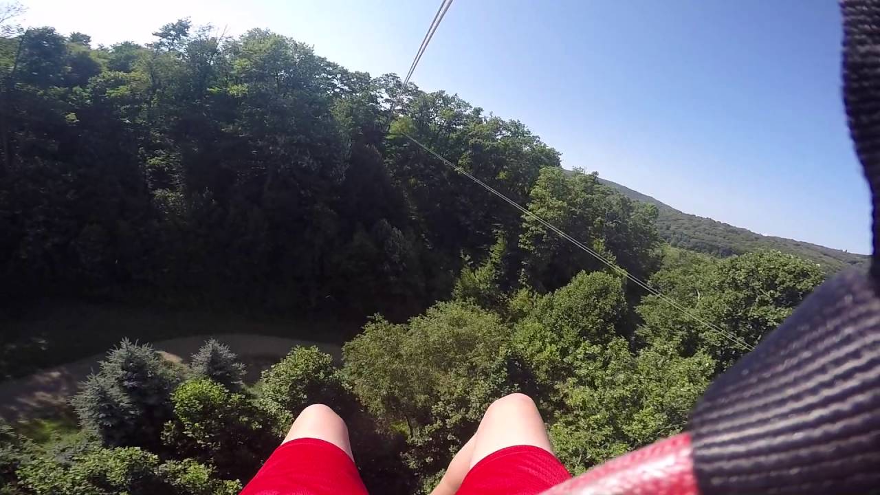 Seven Springs Canopy Tour and ZipLine! 2016 YouTube