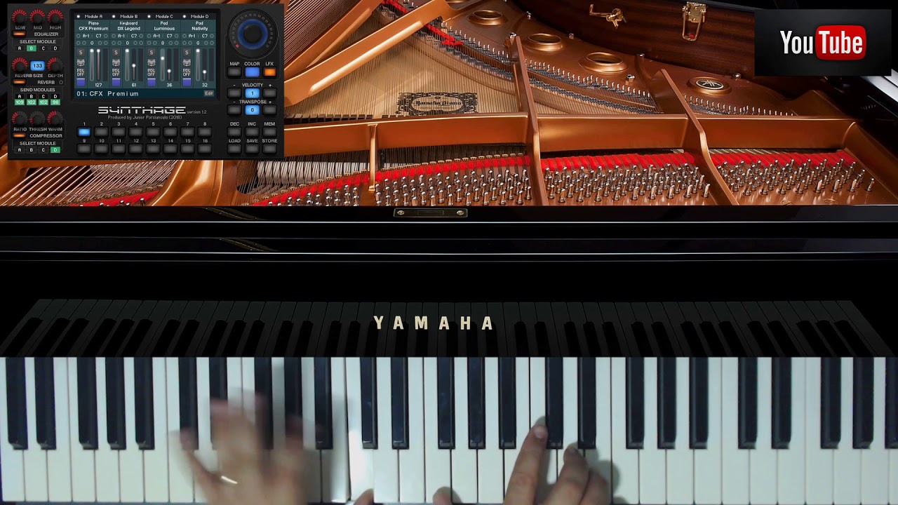 Um Consagrado Para Amar (Eliana Ribeiro) - Piano Instrumental