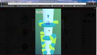 Jumpy Jumpy: Helix Ball Gameplay on Facebook Part 3