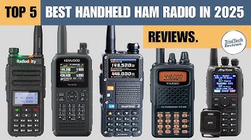 Top 5 Best Handheld Ham Radio in 2025 | Reviews