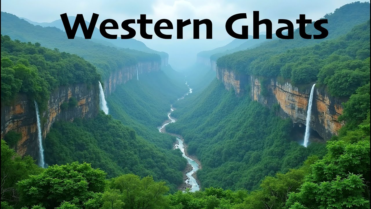 Western Ghats Aerial View | Incredible India Aerial Series | 4k