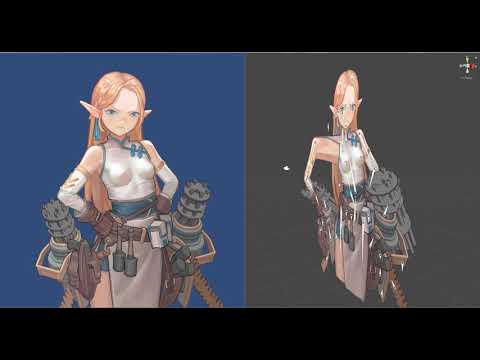 Behind Scene Part 2 : Unity 2D Animation + 3D Models - YouTube