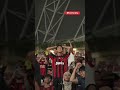 Scenes from the stands at Arsenal vs AC Milan match in S'pore