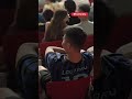 Scenes from the stands at Arsenal vs AC Milan match in S'pore