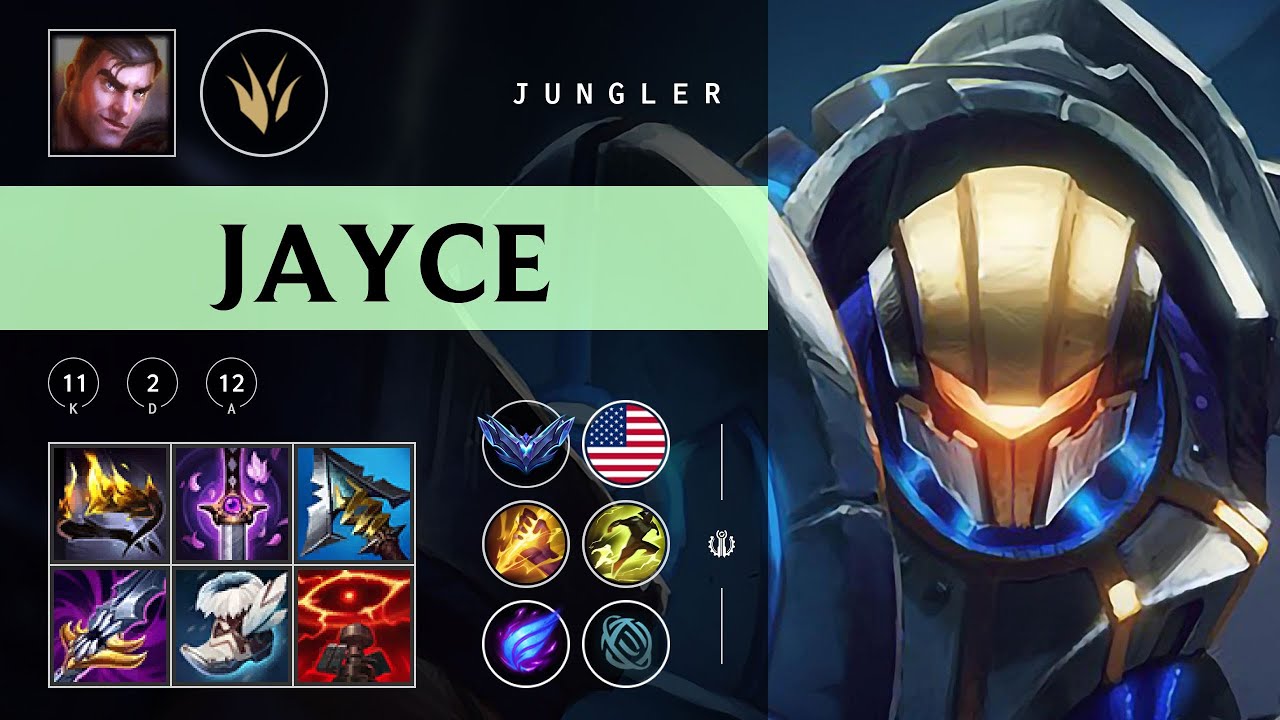 Jayce Jungle vs Skarner - NA Diamond Patch 25.22