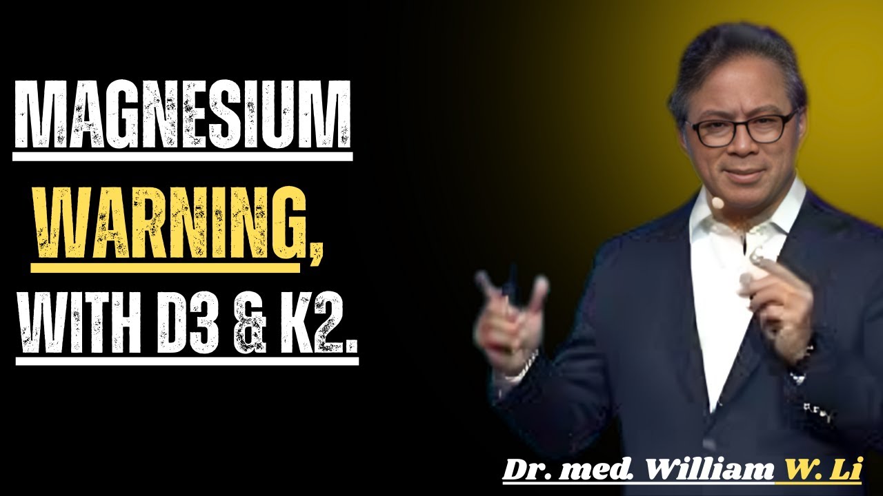 A Major Red Flag With Magnesium Glycinate When Combined With D3 & K2 | Dr. William Li