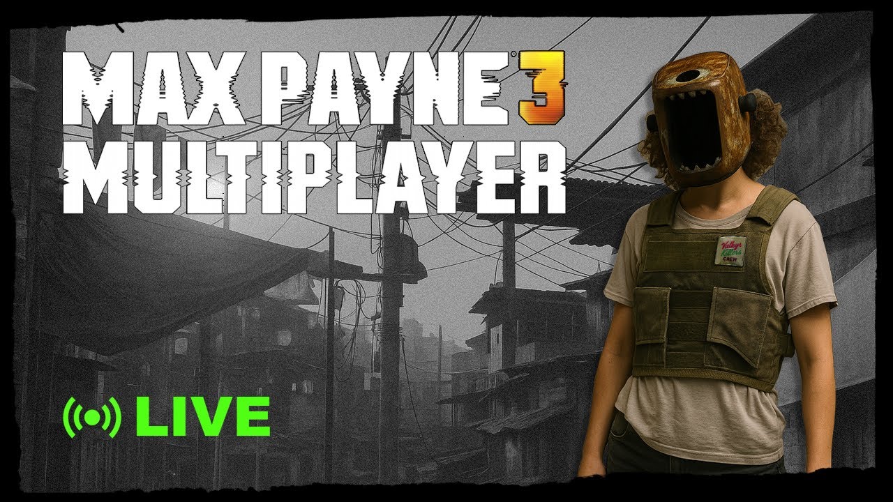 Max Payne 3 Multiplayer | Team Deathmatch [LIVE PT-BR - 20/11/2025]
