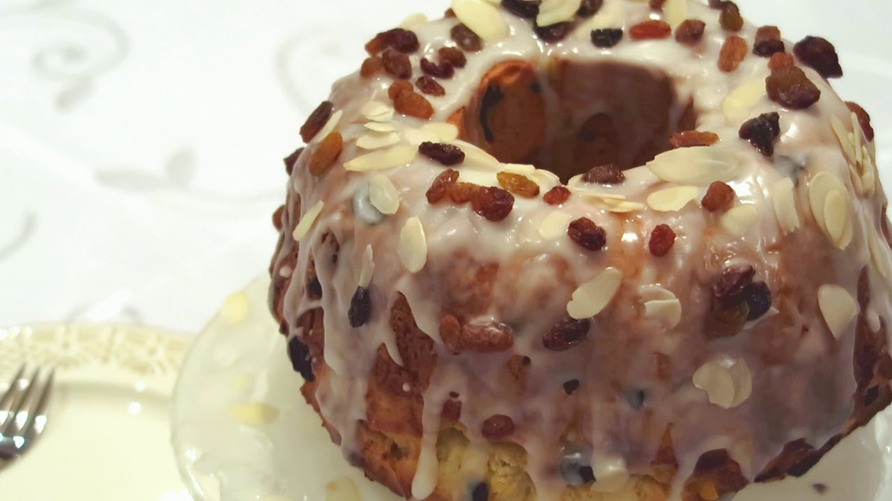 wielkanocna babka drożdżowa