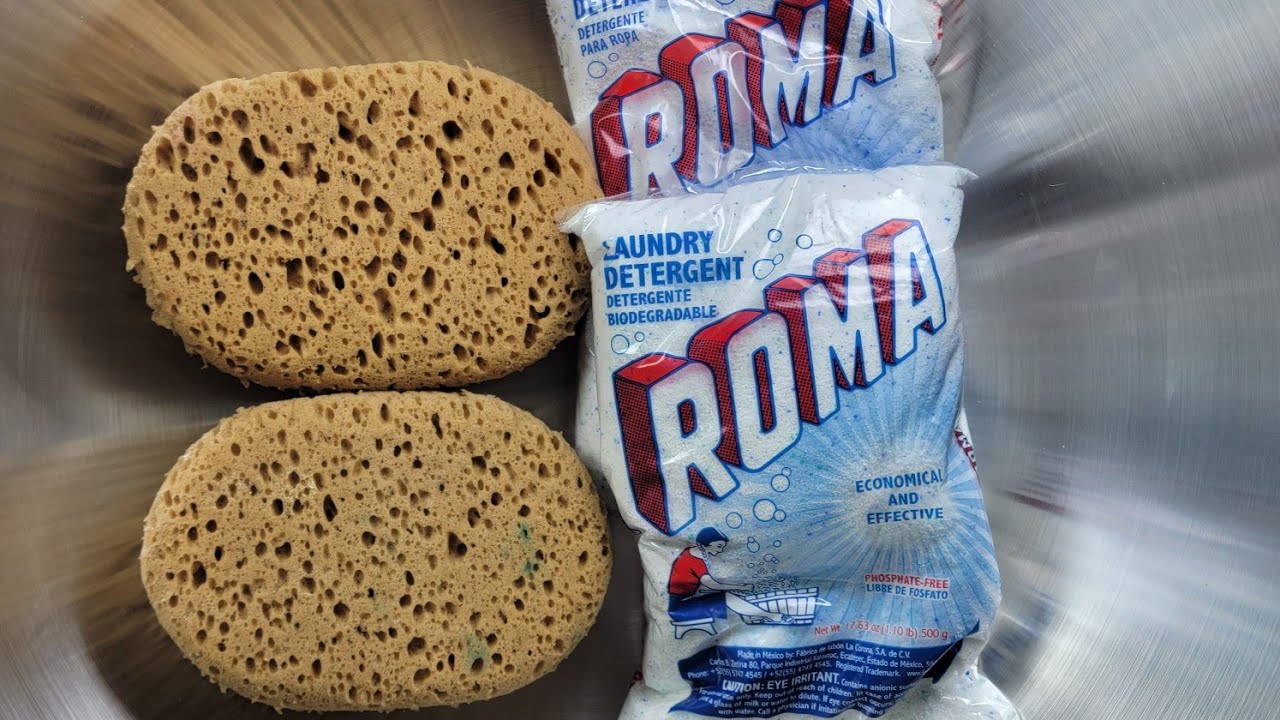 Roma Laundry Powder and Hot Water!