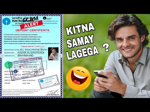 Kitna Samay Lagega ❓🤣 | Fraud Call | WhatsApp Lottery Scam | KBC Lottery |