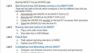 AM3517 On-line Workshop Module 01: Welcome