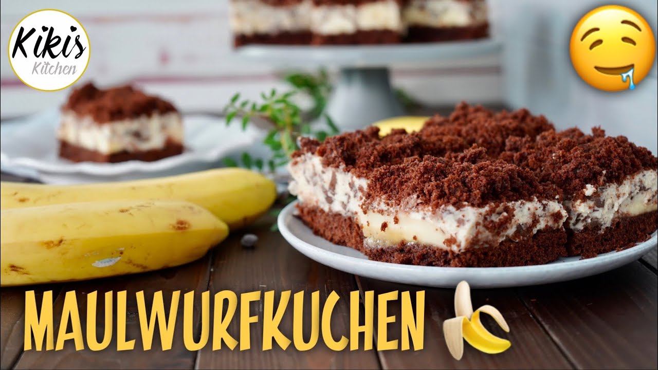 Maulwurfkuchen vom Blech / Schnell selbst gebacken mit Rührteig und ...