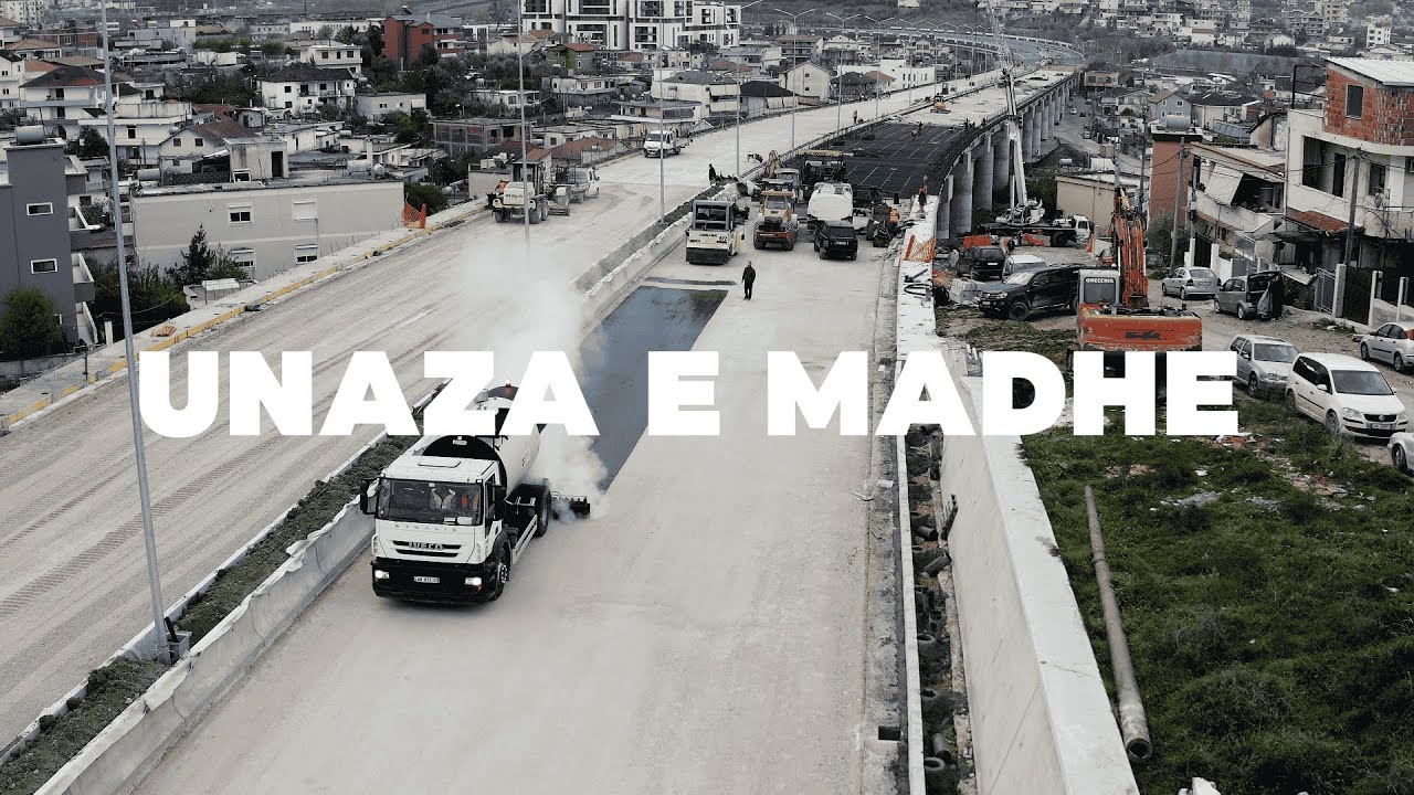 Unaza e Madhe e Tiranës | Shkozë - Fresk | Segmentet drejt asfaltimit | 12.2024