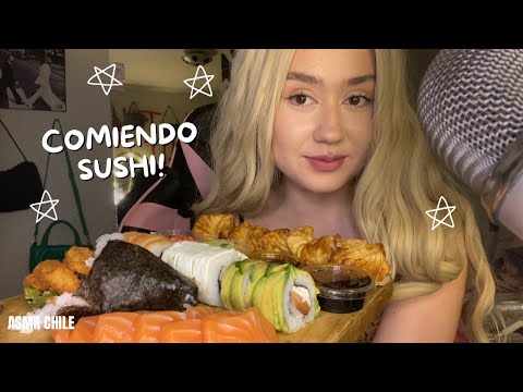 ASMR COMIENDO SUSHI