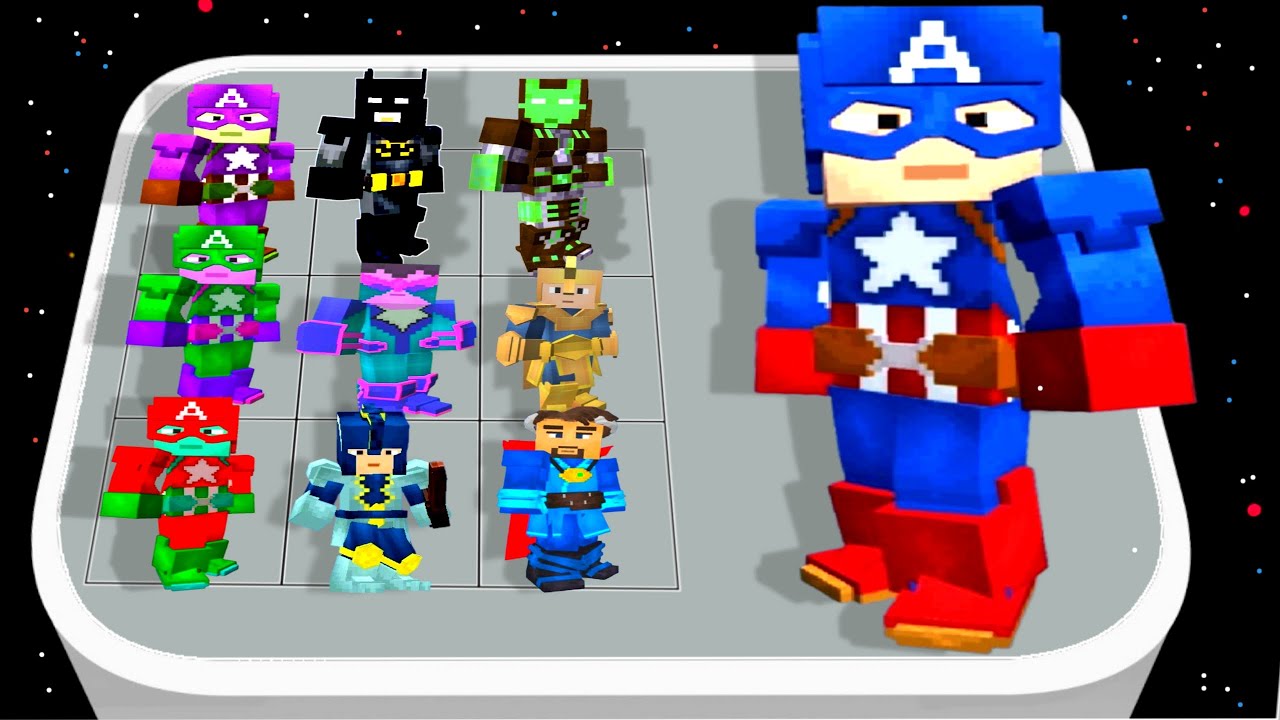 Merge Superhero Craft Monster 3D Run_ All Superhero Battle, ANDROID GAME BATTLE MERGE