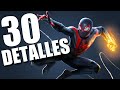 30 DETALLES ALUCINANTES de MARVEL'S SPIDER-MAN MILES MORALES