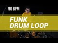 Funk drum loop 90 bpm  the hybrid drummer