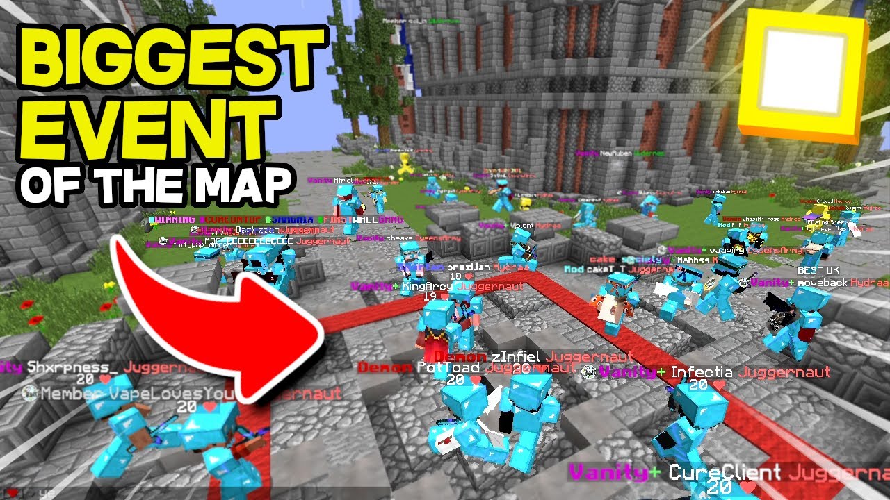 THE *BIGGEST EVENT* OF THE MAP!!! | Minecraft Factions | VanityMC - YouTube