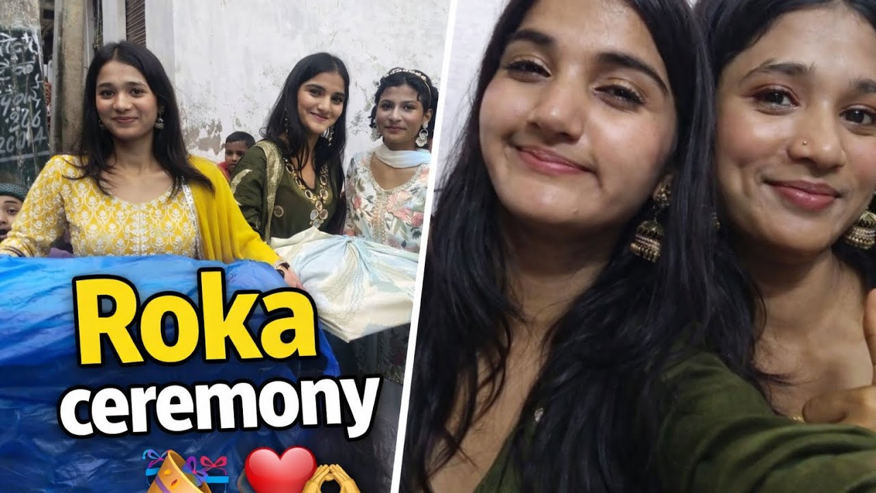 Roka ceremony 🎉 ❤️🫶