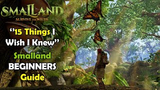 Smalland ''15 Things I Wish I Knew'' Beginners Guide - 0 Repair Cost, SAFE Tree Base & MORE Tips