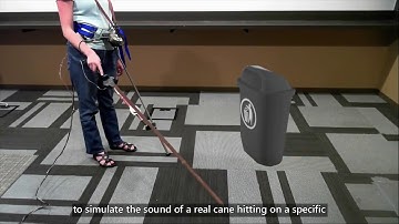 Canetroller: Navigating virtual reality with haptic and auditory cane stimulation
