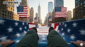 I Asked AI to Plunge into 10 Countries    The Result is a Surreal Autumn Dream  8K ASMR