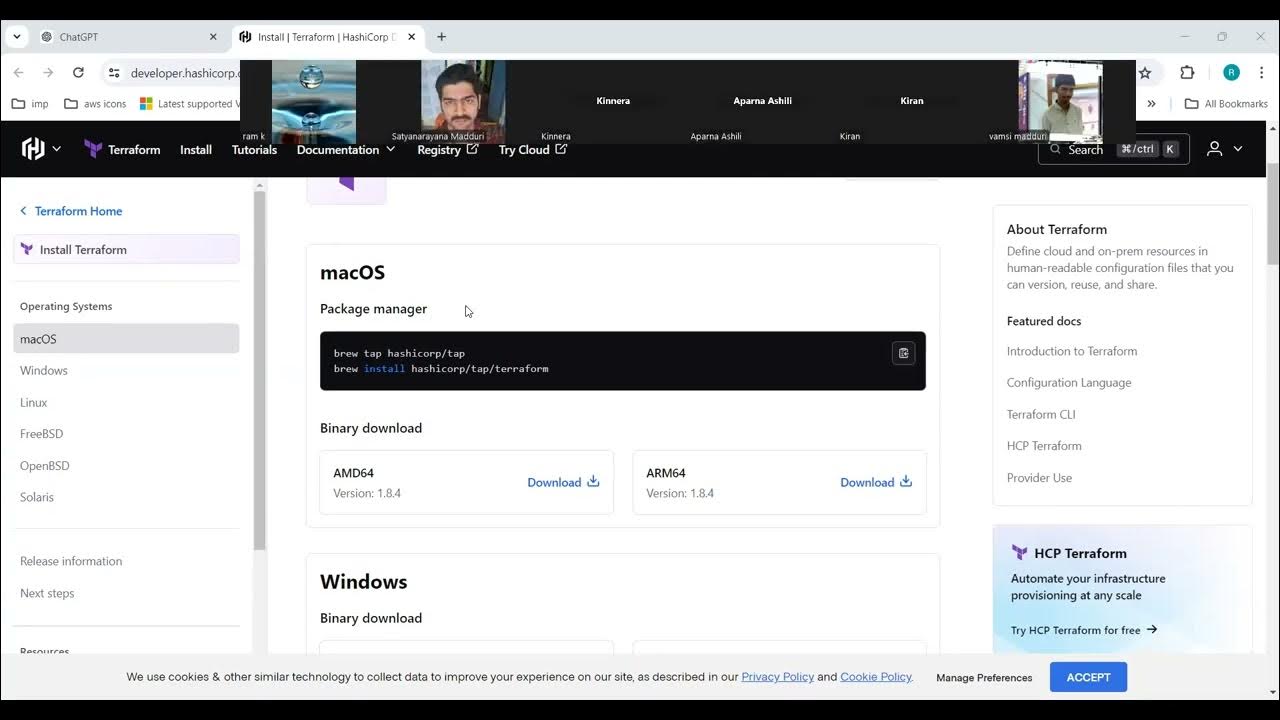 1 teraforn and aws cli v2 installation youtube