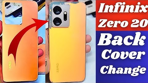 Infinix Zero 20 back Cover Replacement Infinix Zero 20 back Panel Change Zero20 back Cover open 2023