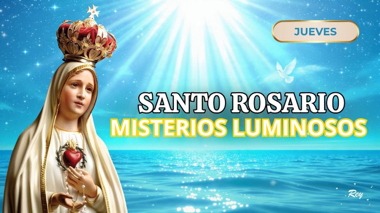 Misterios Luminosos Completos | Rezo Guiado de los Jueves 🙏