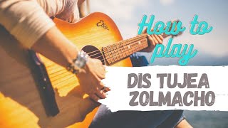 Vignette de la vidéo "Dis tujea zolmacho - Guitar Lessons- How to strum Konkani Happy bday song (On Request)"