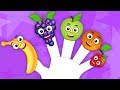 фрукты Палец семья | русский семейный палец | Плоды песни для детей | Fruits Finger Family