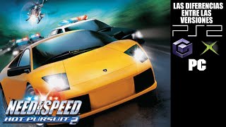 Las Diferencias entre las versiones de Need For Speed Hot Pursuit 2