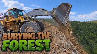 Playing at the Edge of a Mine Building and Shaping a Safety Berm for 400+ Ton Haul Trucks